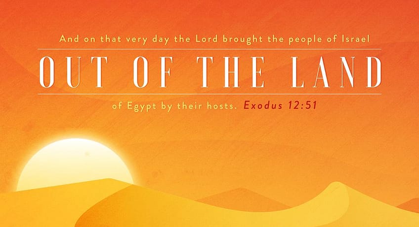 Exodus 12:51 (ESV]