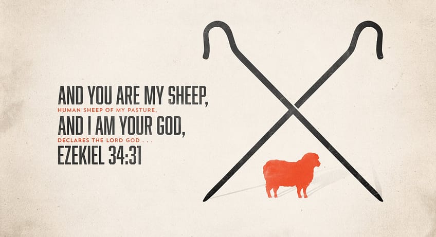 Ezekiel 34.31 [ESV]