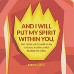 Ezekiel 36:27 [ESV]