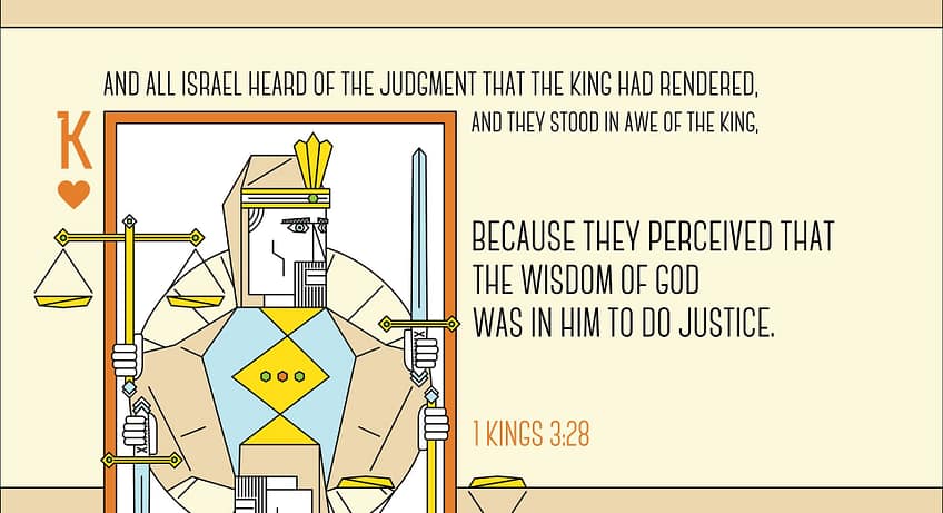 1 Kings 3:28 [ESV]