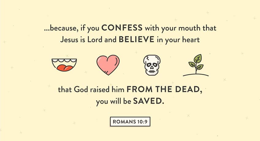 Romans 10:9 [ESV]