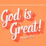 Psalm 70:4 [ESV]