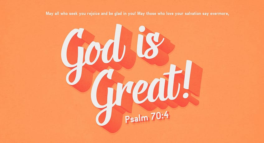 Psalm 70:4 [ESV]