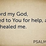 Psalms 30:2 [NKJV]