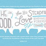Ezra 3:11 [ESV]