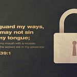Psalm 39:1 [ESV]