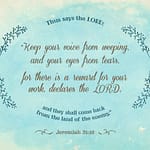 Jeremiah 31.:16