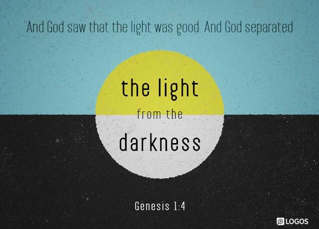 Genesis 1:4 [RSV]