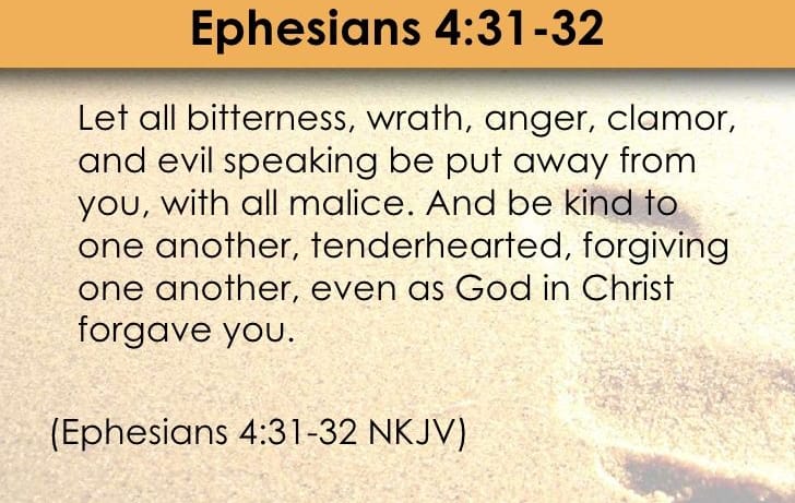 Ephesians 4:31–32 [NKJV]