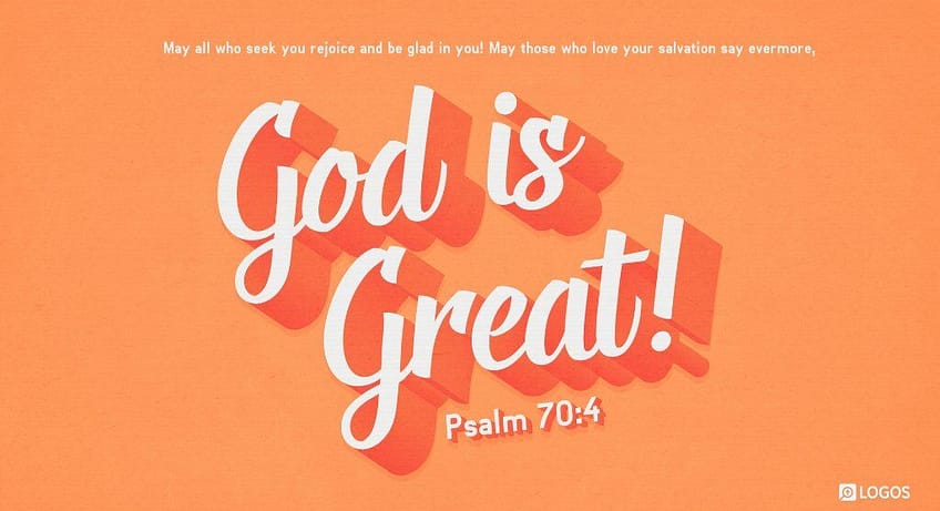 Psalm 70:4