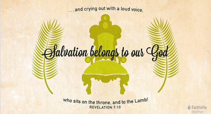 Revelation 7:10 [NKJV]