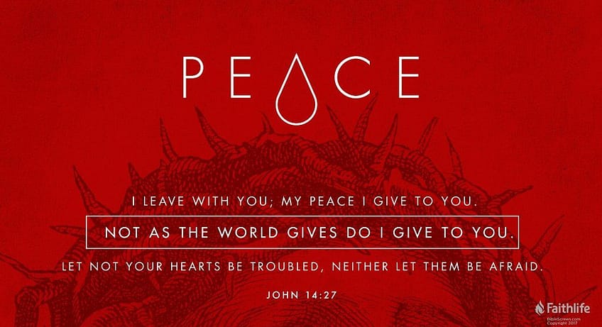 John 14:27 [NKJV]