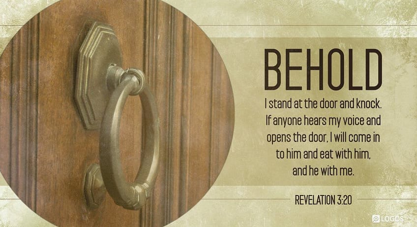 Revelation 3:20 [NKJV]