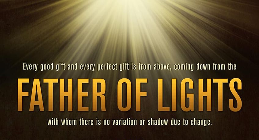 James 1:17–18 [NKJV]