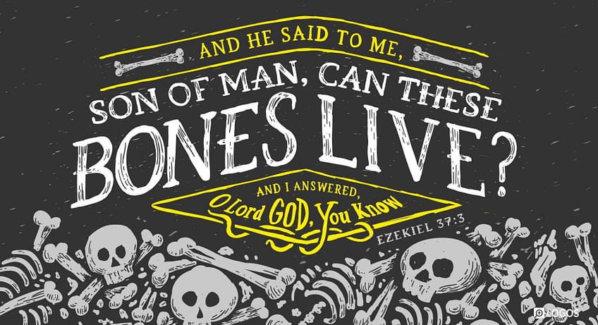 Ezekiel 37:3 [NKJV]