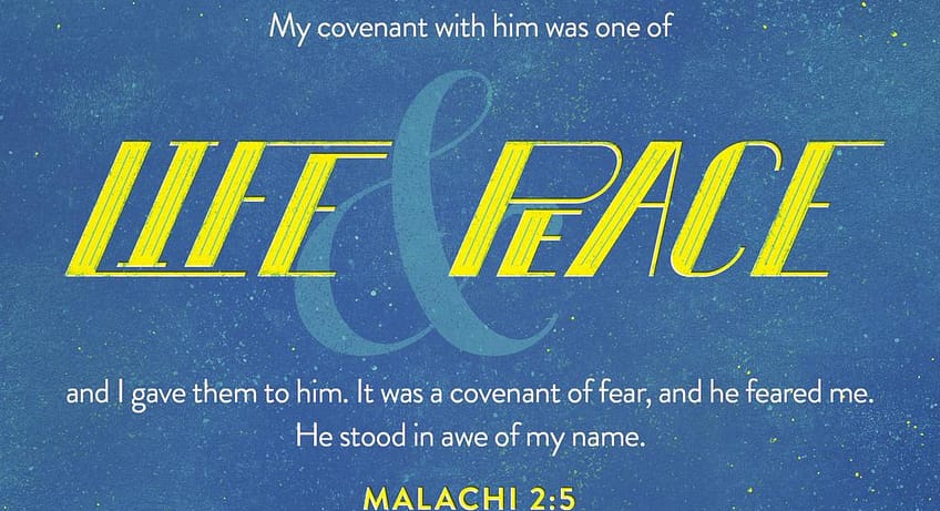Malachi 2:5 [ESV]