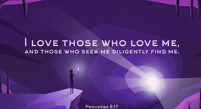 Proverbs 8:17 [NKJV]