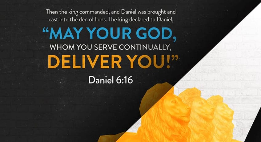 Daniel 6:16 [ESV]