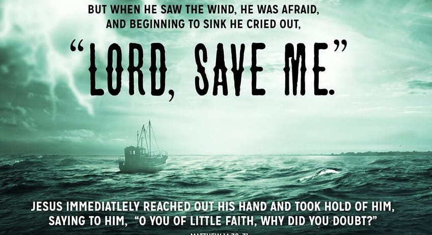 Matthew 14:30–31 [ESV]