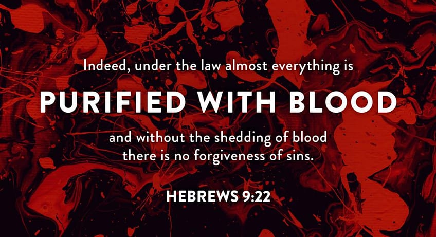 Hebrews 9:22 [ESV]