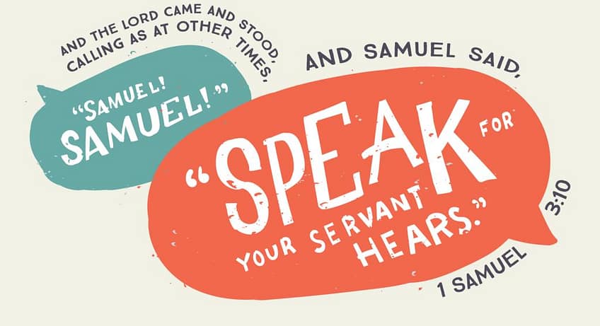 1 Samuel 3:10 [ESV]