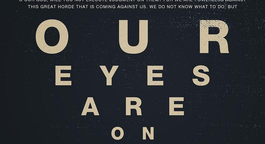 2 Chronicles 20:12 [ESV]