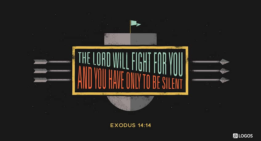 Exodus 14:14 [ESV]