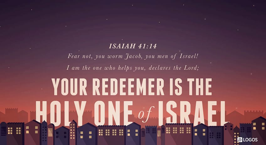 Isaiah 41:14 [ESV]