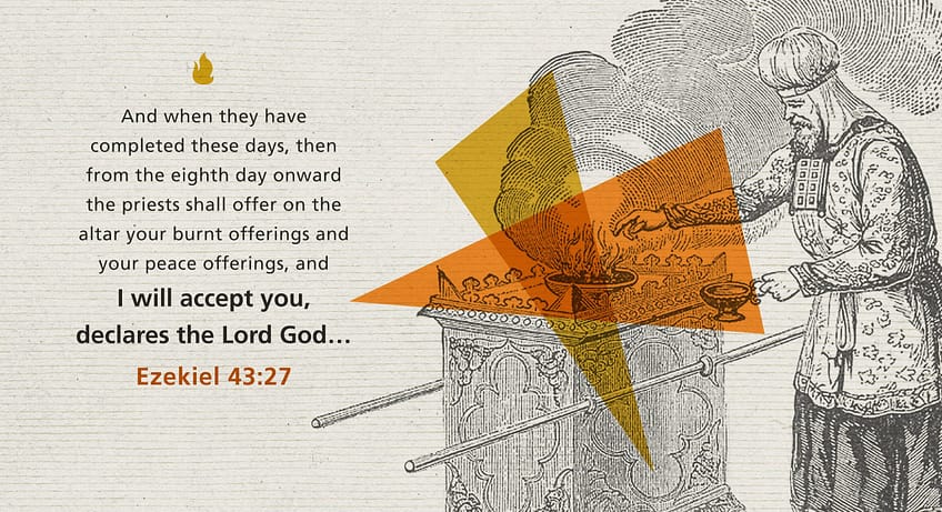 Ezekiel 43:27 [ESV]