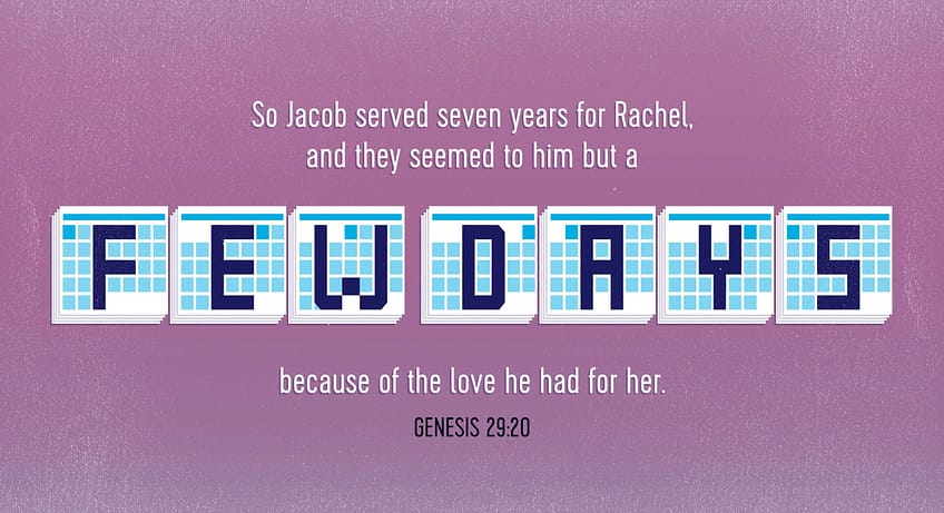 Genesis 29:20 [ESV]